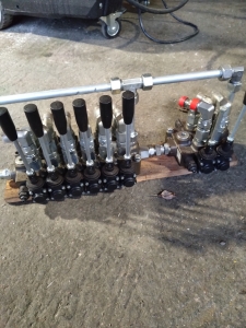 Uusi venttiilipöytä 1/2 tuuman lähdöt, 6+2 karainen