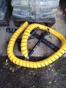 Letkun suojaa, työntövarret, akselitumppi