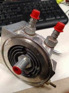 Lämmitettävä PA-suodattimen jalka