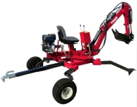 TIMCO ATV-570R 360 astetta pyörivä kaivuulaite 15hp moottorilla ja 30cm kauhalla