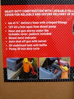 LöpöX 200 l dieselsäiliö 12V pumpulla