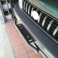 Lisävaloteline rekisterikilven alle