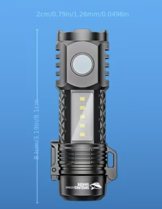 Taskulamppu Led, ladattava USB C