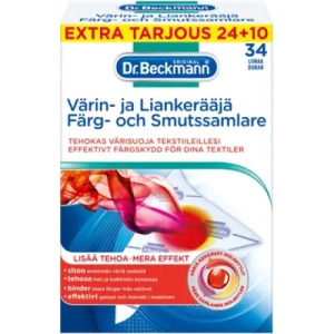 Dr. Beckmann 24+10 kpl Värin- ja liankerääjä