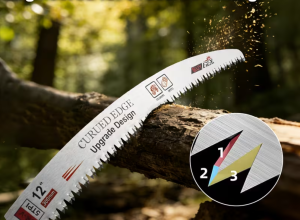 Kaareva Puukkosahaterä Japan hammastus