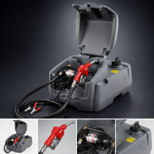 LöpöX 100 l dieselsäiliö 12V pumpulla