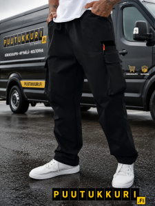 Miesten cargo-työhousut Plus-koot 4XL–7XL