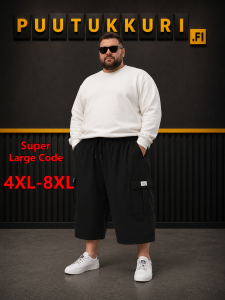 Miesten cargo-shortsit Plus-koot 5XL–8XL