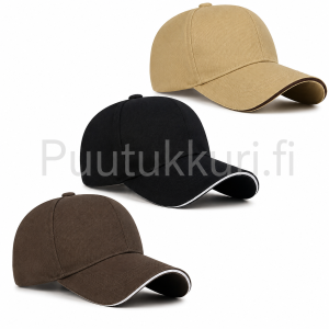 Yksiväriset tyylikkäät lippikset