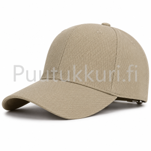Khaki yksivärinen Baseball-lippalakki
