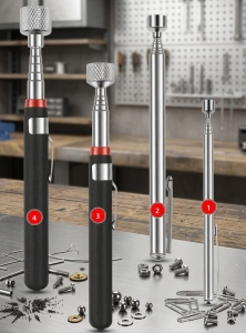 Teleskooppinen magneettinoukkija 55–78 cm | Erittäin voimakas magneetti