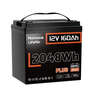 Humsienk ORIGIN 12V 160Ah Plus LiFePO4 -akku (150A BMS) – ECE R10 -sertifioitu