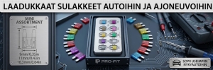 Mini-Lattasulake Autoon ja Ajoneuvoihin