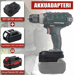 MT18PAR Robota ja Makita akku - Parkside kone