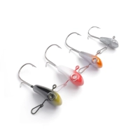 Shaker Baits pilkkijigipää 4g #2, #Grey 3kpl